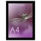 Americanflat A2 A3 A4 A5 Poster Frame - Picture Frame to Display Posters - Ideal for Documents and Artwork - Plexiglass Cover - Adjustable Hanging Hardware - Includes Easel